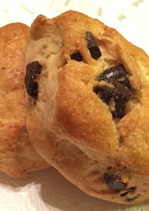 【おやつレシピ】スタバ風チョコスコーン-レシピのメイン写真
