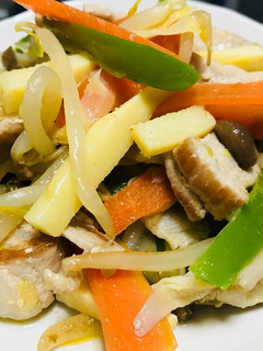 たけのこ入りシャキシャキ野菜炒め!-レシピのメイン写真