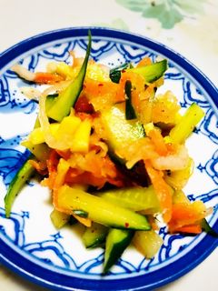 一味入り生姜ピリ辛漬け物-レシピのメイン写真
