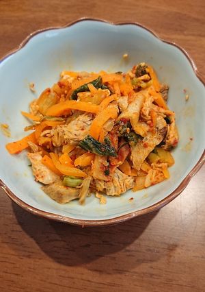 茹で豚とキムチの和え物-レシピのメイン写真