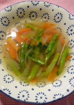 アスパラガスの甘味たっぷりスープ-レシピのメイン写真