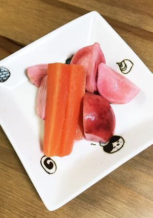 ラディッシュと人参のピクルス。作りおき♪-レシピのメイン写真