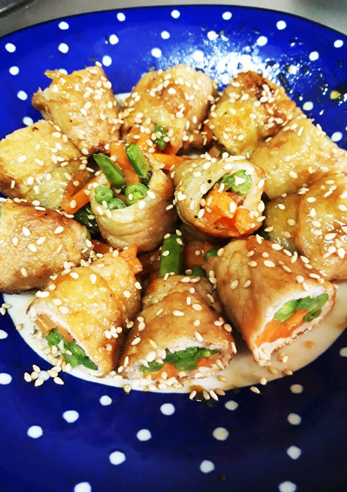 いんげんと人参の豚肉巻き☆-レシピのメイン写真