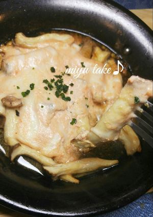 ミニエリンギの明太マヨチーズ焼き♪-レシピのメイン写真