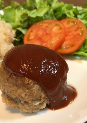 我が家のハンバーグ☆改良版-レシピのメイン写真