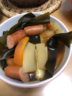シンプルに★ウインナー入り煮物-レシピのメイン写真
