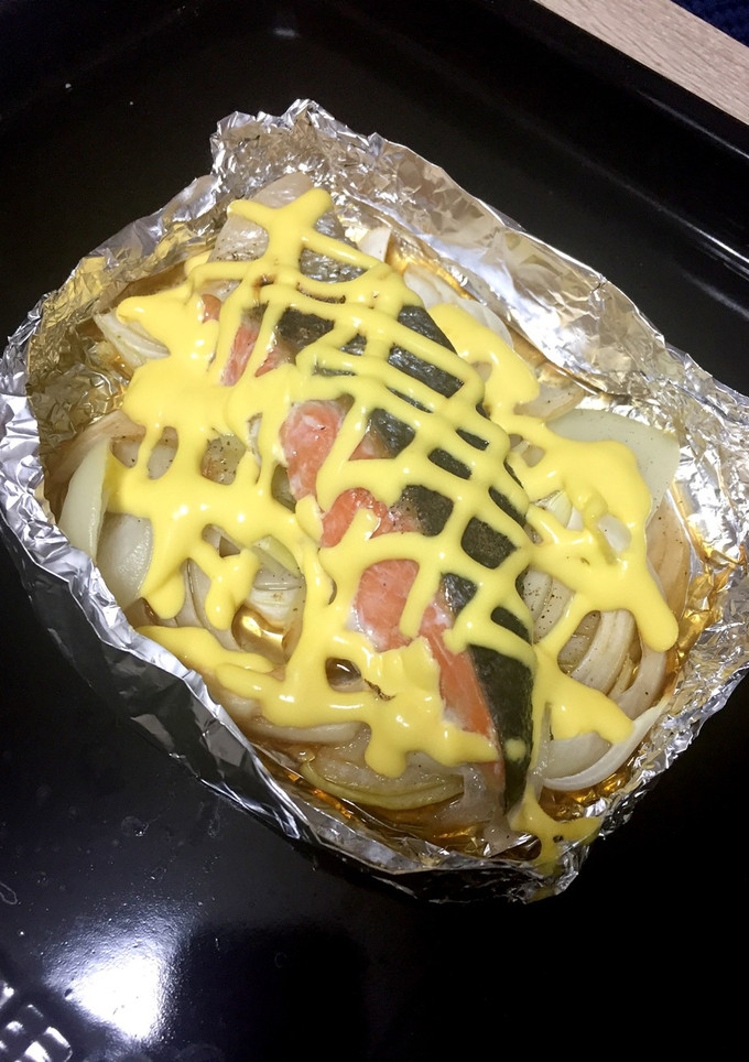 鮭の醤油マヨ焼き-レシピのメイン写真