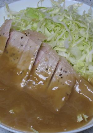 とろ～りバター＆醤油ソースでポークソテー-レシピのメイン写真