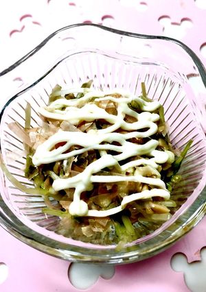 水菜の納豆サラダ-レシピのメイン写真