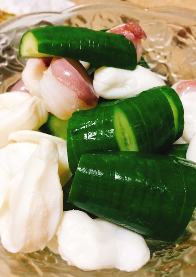 タコときゅうりの酢の物-レシピのメイン写真
