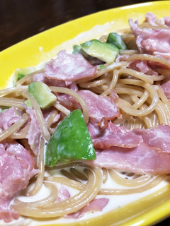 生ハムとアボカドのクリームパスタ-レシピのメイン写真
