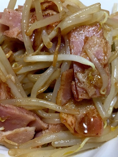 簡単3分!もやしとベーコンのスタミナ炒め-レシピのメイン写真