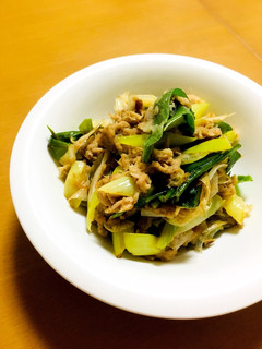 簡単すぎる!ご飯のお供!ツナねぎ塩!-レシピのメイン写真