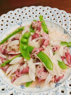 新玉ねぎとホタルイカのマリネ-レシピのメイン写真