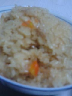 なめたけde炊き込みご飯♪-レシピのメイン写真