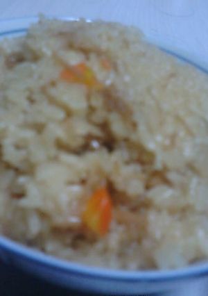 なめたけｄｅ炊き込みご飯♪-レシピのメイン写真