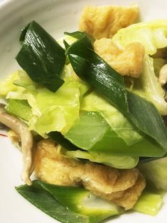 春キャベツのお浸し-レシピのメイン写真