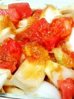 新玉ねぎとトマトの甘酢醤油漬け♥簡単☆-レシピのメイン写真