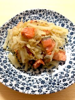 塩鮭とじゃがいもの炒め物-レシピのメイン写真