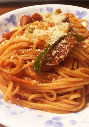腹ペコ男子パクパク！我が家のナポリタン-レシピのメイン写真