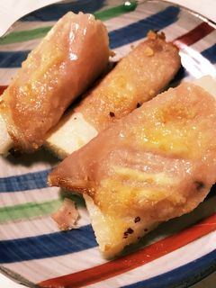 長芋生ハム巻きのトースター焼き-レシピのメイン写真