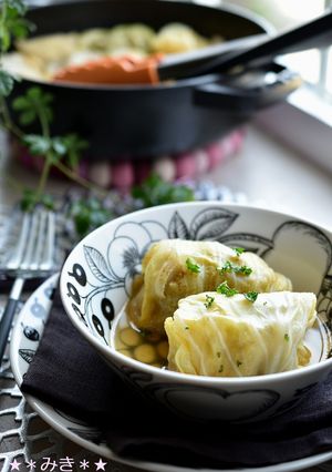 母の味☆うちのロールキャベツ-レシピのメイン写真