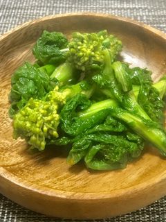 菜の花の辛子醤油和え・茹で方-レシピのメイン写真