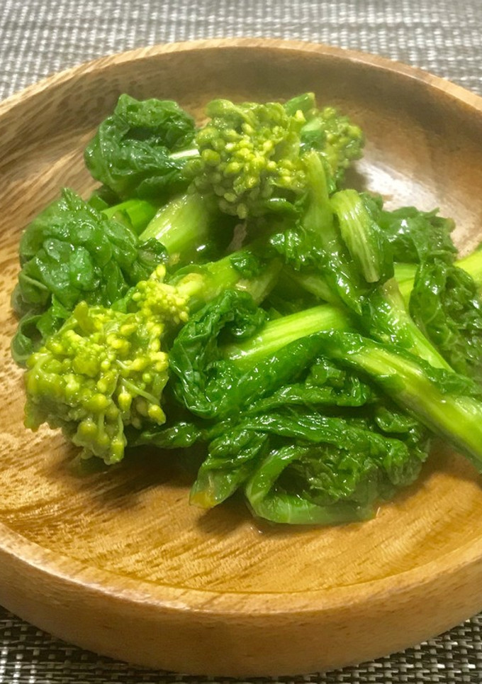 菜の花の辛子醤油和え・茹で方-レシピのメイン写真