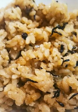 無洗米&煮汁活用！キノコの炊き込みご飯★-レシピのメイン写真