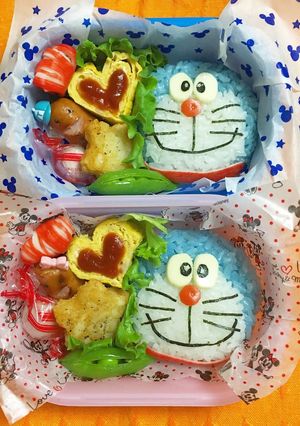キャラ弁☆ドラえもん弁当-レシピのメイン写真