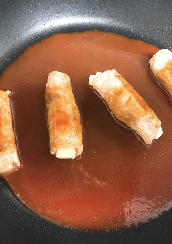 学生が作る！豚肉とチーズのトマト煮込み-レシピのメイン写真