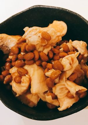 納豆ささみラー油☆ダイエット用-レシピのメイン写真