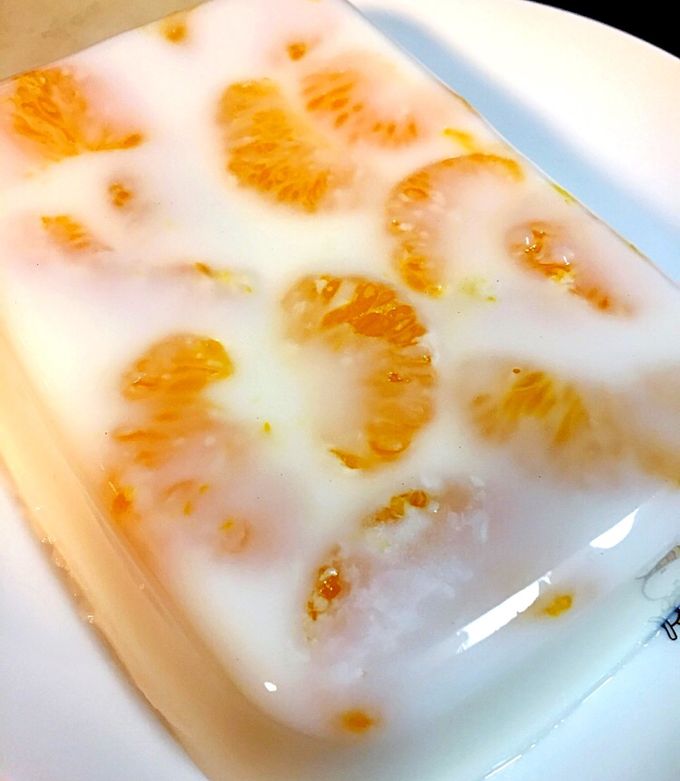 八朔の牛乳寒天-レシピのメイン写真