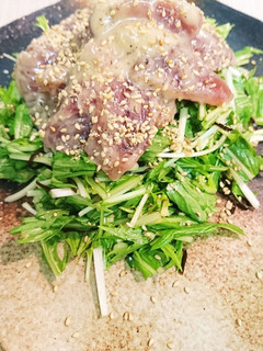 鰹と水菜のサラダ-レシピのメイン写真