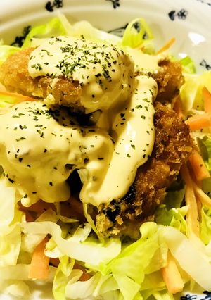 ミラノ風☆鮭のフライ&マヨネーズソース-レシピのメイン写真