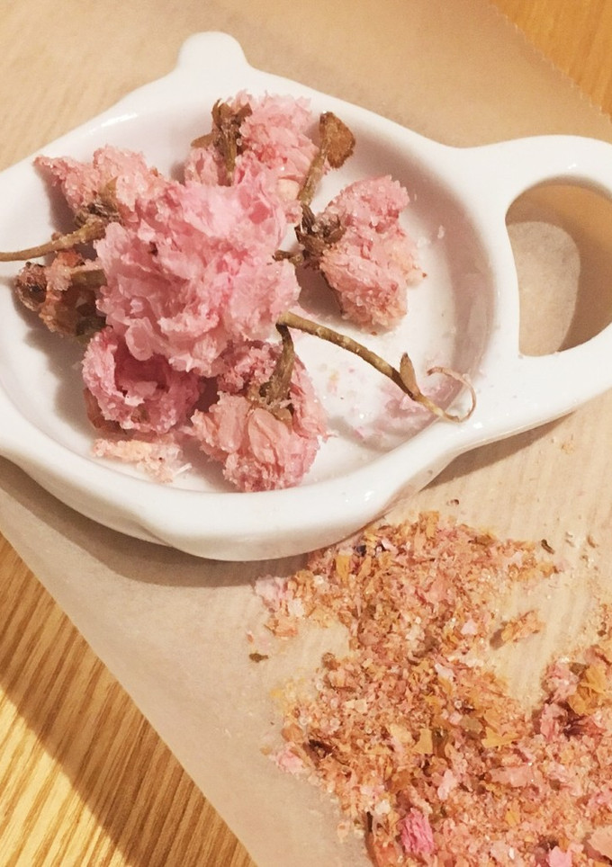 桜塩 レンチンのみ【桜の塩漬けの消費に】-レシピのメイン写真