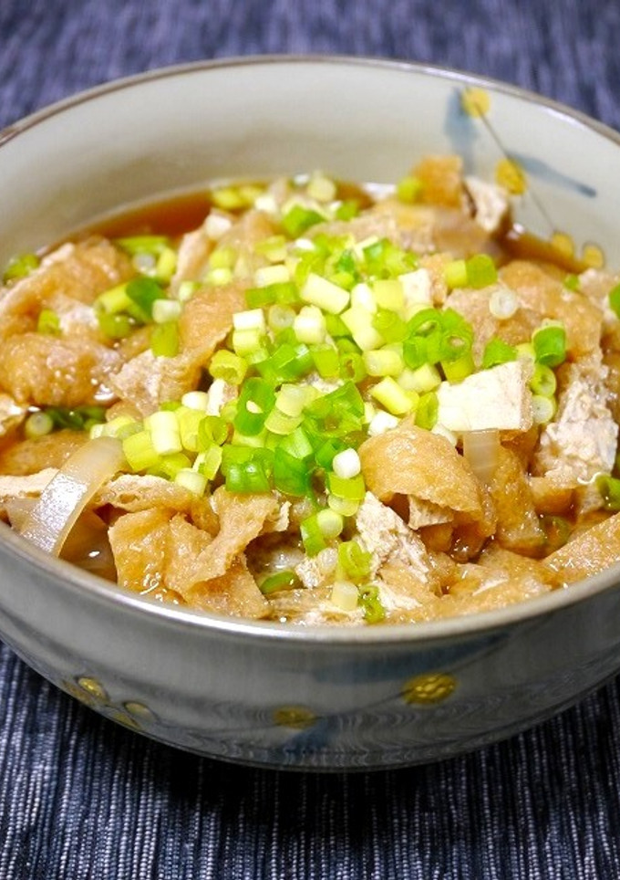 簡単！ふわふわ☆油揚げの含め煮-レシピのメイン写真