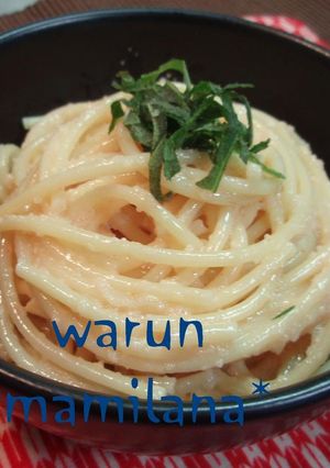✿懐かしの明太子パスタ✿-レシピのメイン写真