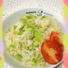รูปของ レンチンで簡単☆レタスチャーハン