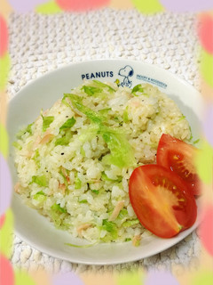 レンチンで簡単☆レタスチャーハン-レシピのメイン写真