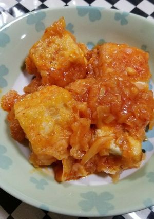 節約!豆腐チリ-レシピのメイン写真