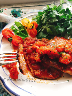 豚肩ロースのトマト煮込み(動画有-レシピのメイン写真