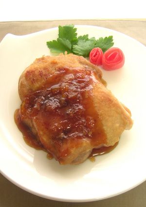 鶏肉の柔らかステーキ☆マーマレードソース-レシピのメイン写真