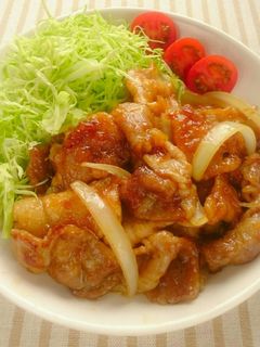 簡単!豚のやわらかしょうが焼き-レシピのメイン写真