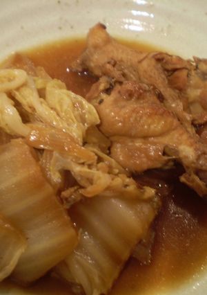 手羽と白菜のトロトロ黒酢煮-レシピのメイン写真