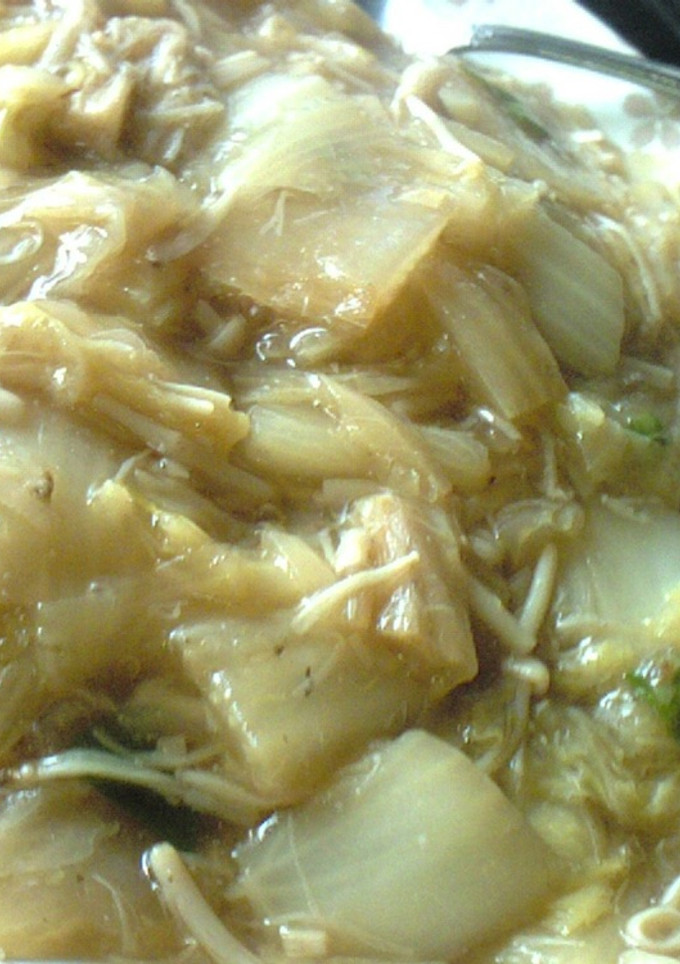 白菜とエノキダケのくたくた煮-レシピのメイン写真