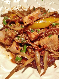 めかじきの甘辛ごま炒め-レシピのメイン写真