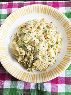 ちりめんと干しエビの パラパラ炒飯!-レシピのメイン写真