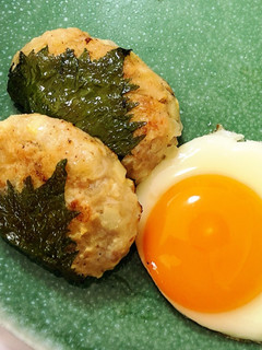 大葉包み鶏ハンバーグ-レシピのメイン写真