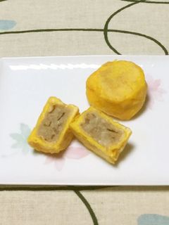 お弁当に☆コロッと☆焼売in卵焼き-レシピのメイン写真
